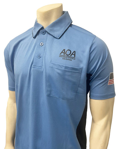 BBS314AR- NEW Approved AOA Baseball Shirt- Short Sleeved BODY FLEX