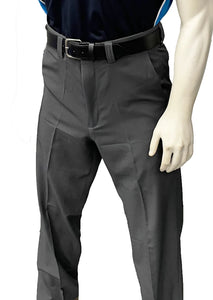 BBS354- "NEW" Men's Smitty "4-Way Stretch" FLAT FRONT COMBO PANTS with SLASH POCKETS "NON-EXPANDER"- Available in Charcoal and Heather Grey