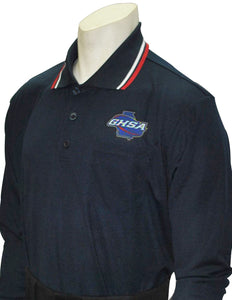 USA301GA - Smitty "Made in USA" - Long Sleeve Baseball Shirt Navy