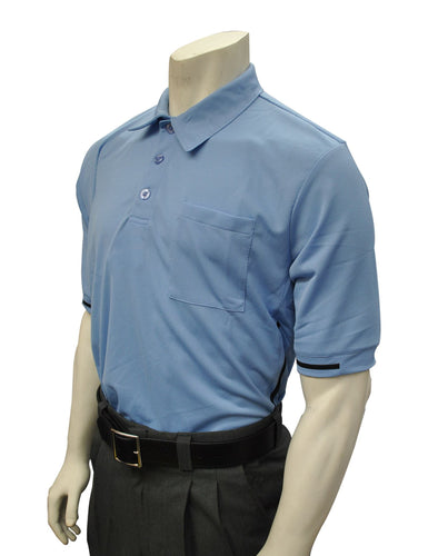 BBS310-Smitty Major League Style Umpire Shirt - Available in Black and Carolina Blue