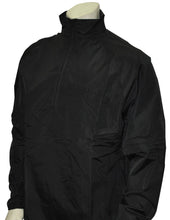 Load image into Gallery viewer, BBS-326 Major League Style Lightweight Covertible Sleeve Jacket - Available in Black Only