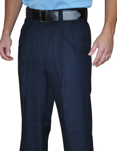 BBS375-Smitty Pleated Combo Pants with Expander Waist Band - Available in Heather and Charcoal Grey