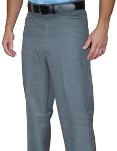 BBS377-Smitty Flat Front Combo Pants - Heather Grey Only