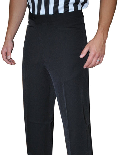 100% Polyester Flat Front Pants w/ Western Cut Pockets