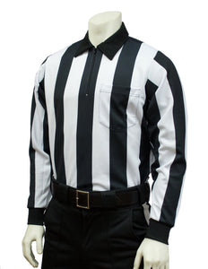 FBS138-Smitty 2 1/4" Stripe Heavyweight Performance Interlock Long Sleeve Shirt