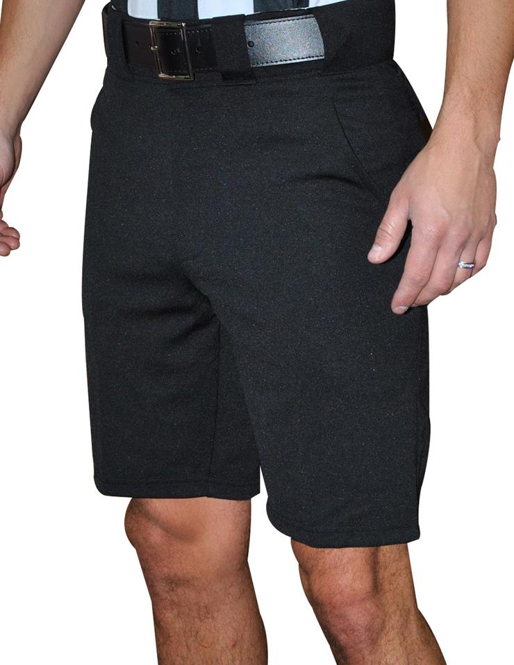 FBS178 - Smitty Ultra-Light, 4-Way Stretch Solid Black Shorts