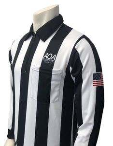 Dye Sub "AOA" Foul Weather Water Resistant Football Long Sleeve Shirt
