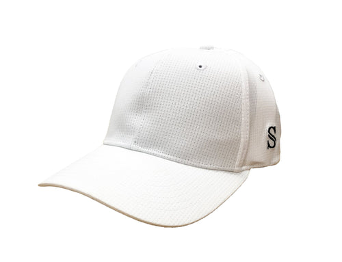 HT111 - Smitty - Performance Flex Fit Hat - Solid White
