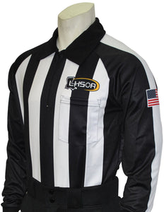 USA156LA - Smitty "Made in USA" - Dye Sub Louisiana Football Long Sleeve Shirt